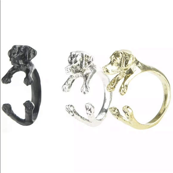 🔴All Colors Lab Retriever Wrap Ring Puppy Ring - Picture 6 of 8